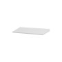 Shelf/tray reversible metal W: 60 D: 25 white