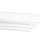 Wire shelf basket W: 60 D: 40 white